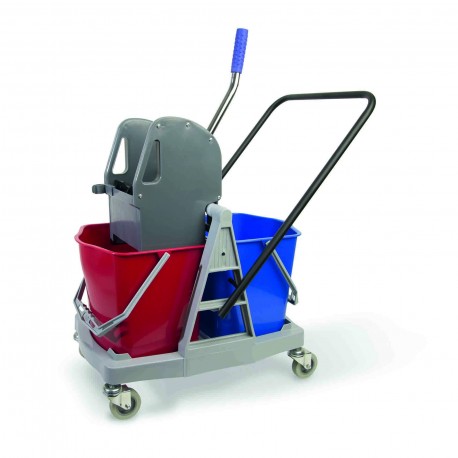 Bohman - Úklidový vozík plastový 2x17l, BOB 234