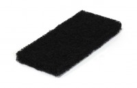 Ruční pad obdelníkový černý 11,5 x 25 cm