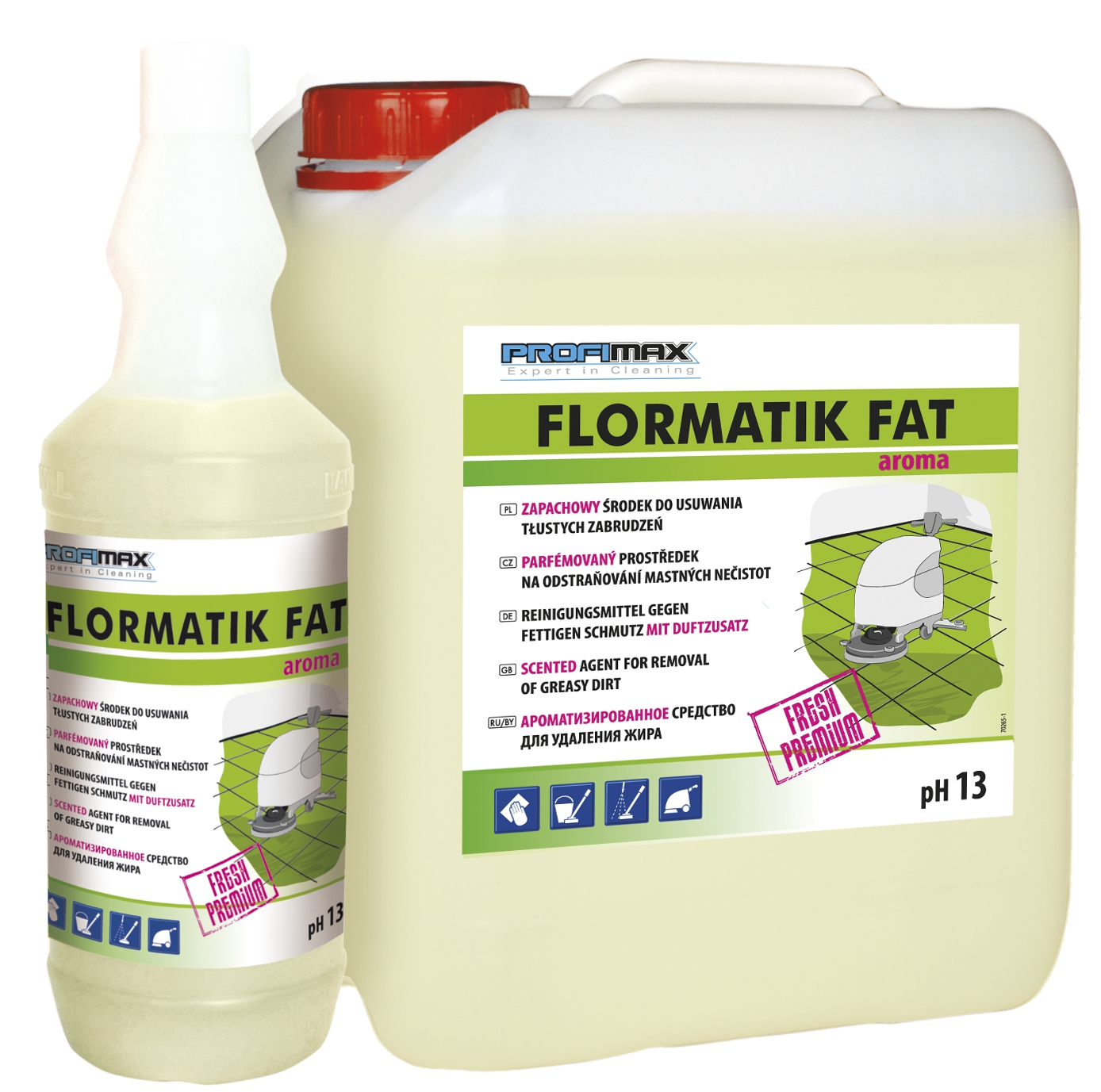LAKMA FLORMATIC FAT AROMA - strojní čištění