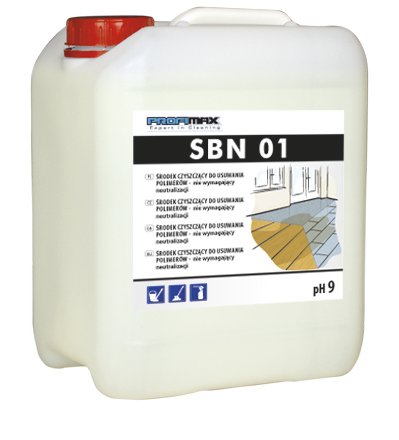  SBN 01 - na sucho, čistící prostředek pro odstranění starých vrstev polymerů