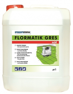 Chemie na čištění podlah FLORMATIK GRES ACID - strojní čištění